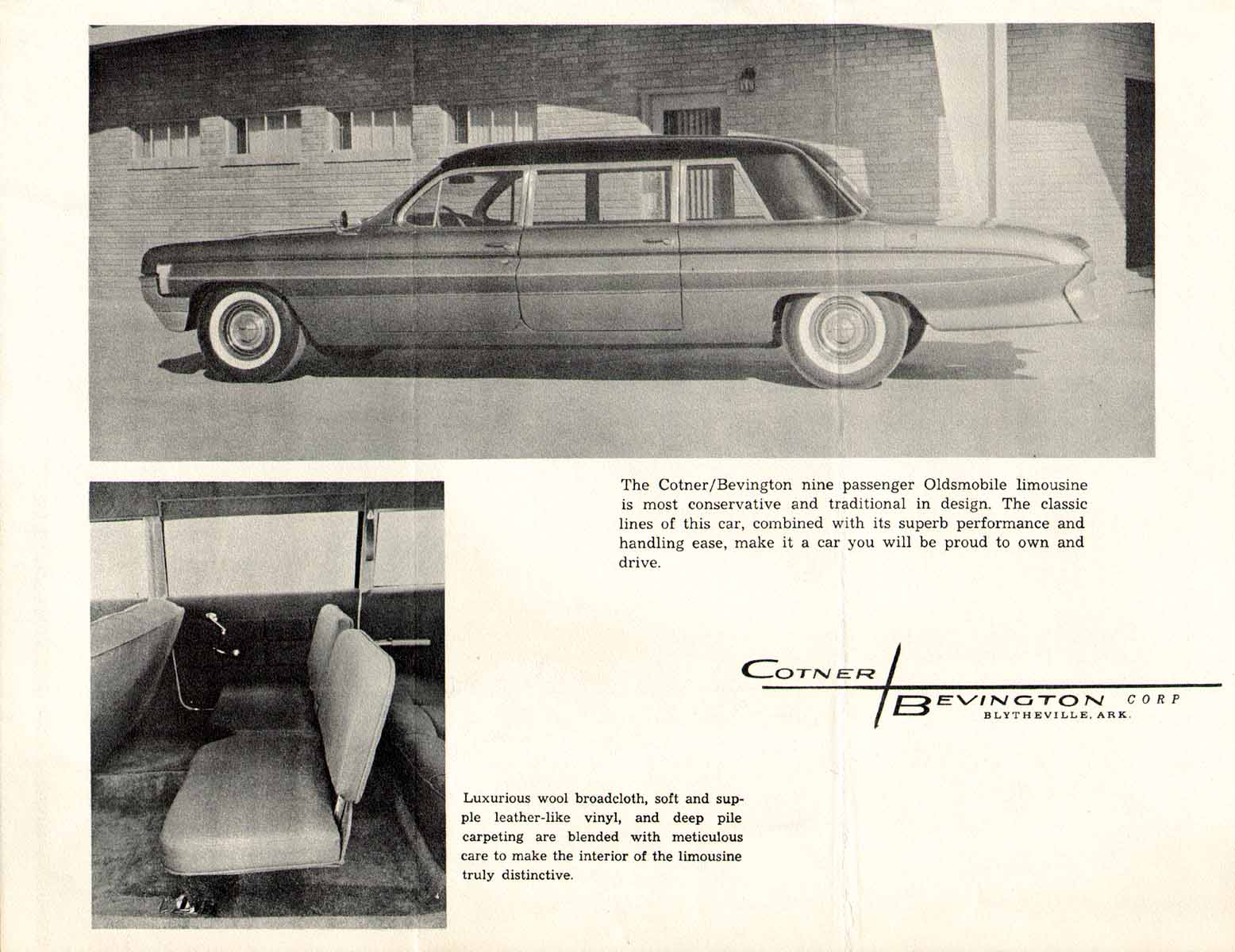 1962 Oldsmobile Cotner-Bevington Brochure Page 13